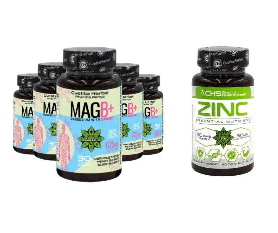 5magnesium.it - MAG B+ Zinco - Miglior Magnesio per Dormire